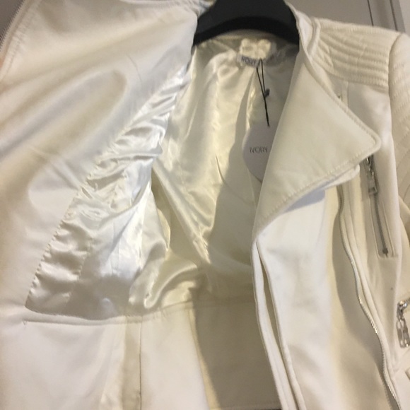 Ivory & Chain Bessy Biker jacket - Picture 6 of 13